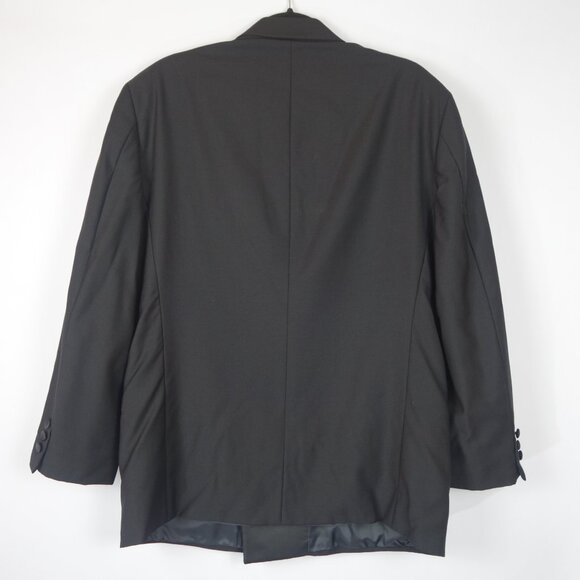 Vintage Mani by Giorgio Armani Double-Breasted Virgin Wool Blazer, Size 40 - Picture 2 of 12